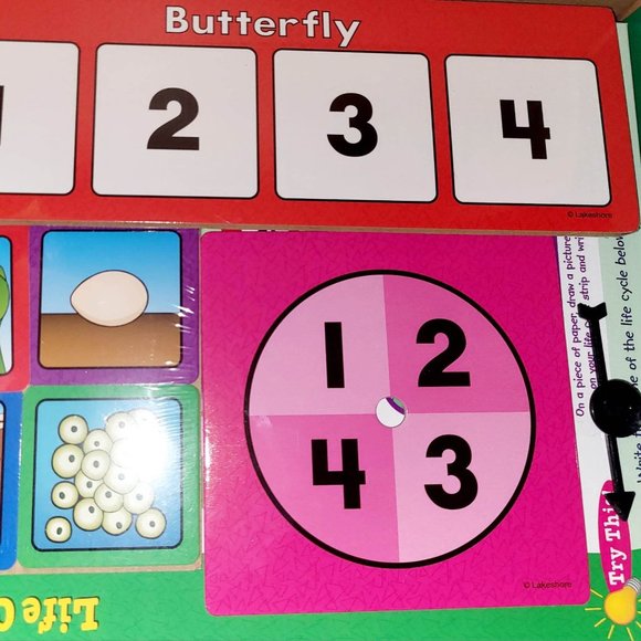 "Lakeshore Instant Learning Center -Life Cycles"- (Brand-New) (Plastic-Wrapped) - Picture 8 of 8